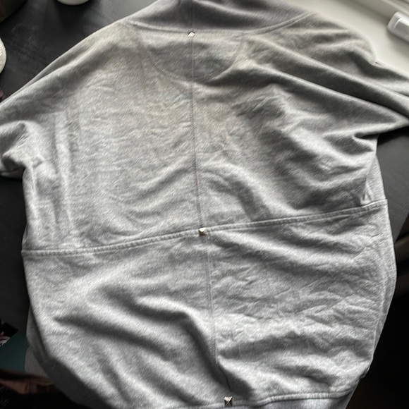 Grey studded cardigan - Picture 1 of 4